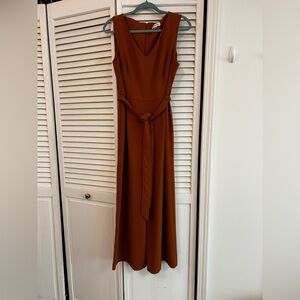 Calvin Klein Rust Orange Jumpsuit
